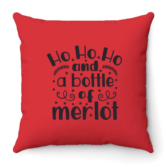Ho Ho Ho and a Throw Pillows