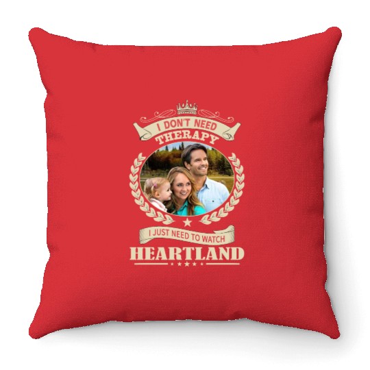 heartland, Heartland US, Heartland Canada Throw Pillows