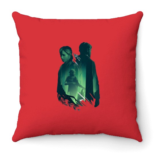 The Last Of Us Throw Pillows