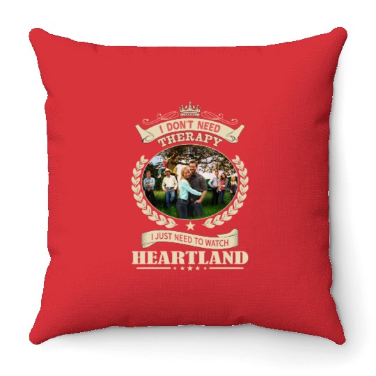 heartland ,Heartland US,Heartland Canada Throw Pillows