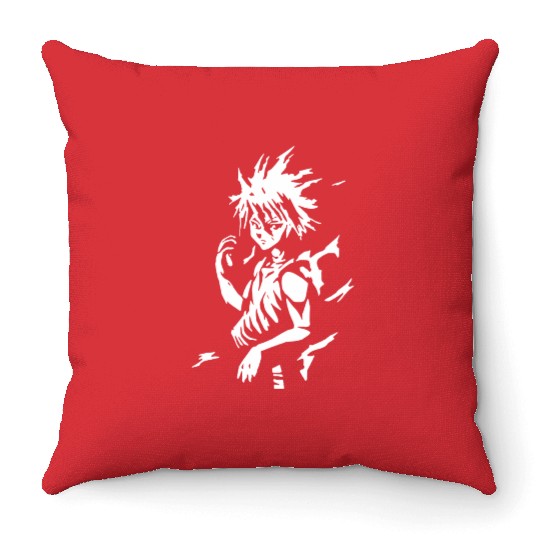 A7 Killua Assassin Lightning Aura Manga Anime Throw Pillows