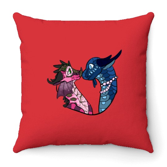 Wings Of Fire Throw Pillows