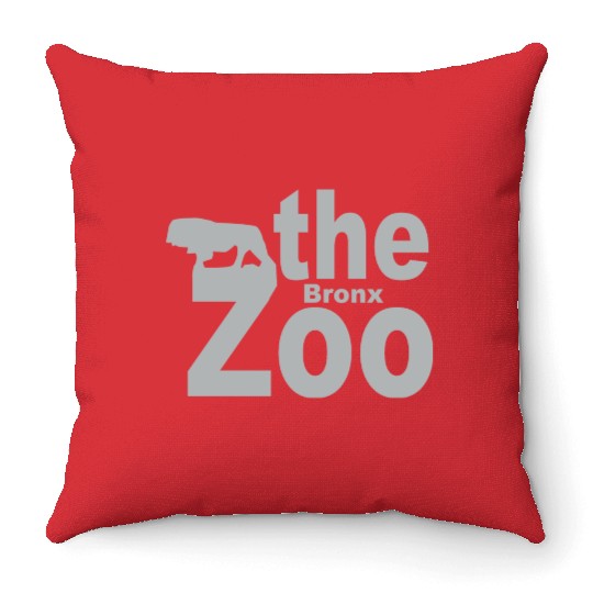 The Bronx Zoo Throw Pillows