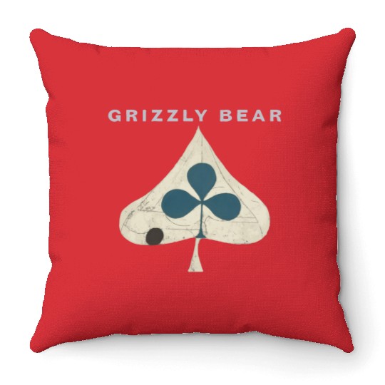 Grizzly Bear Throw Pillows