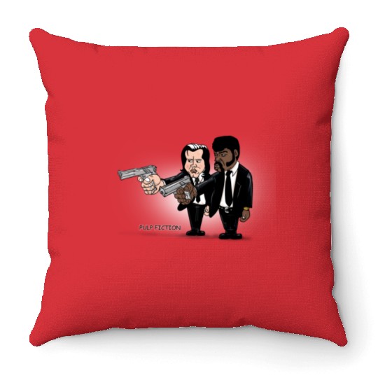 Pulp Fiction Throw Pillows