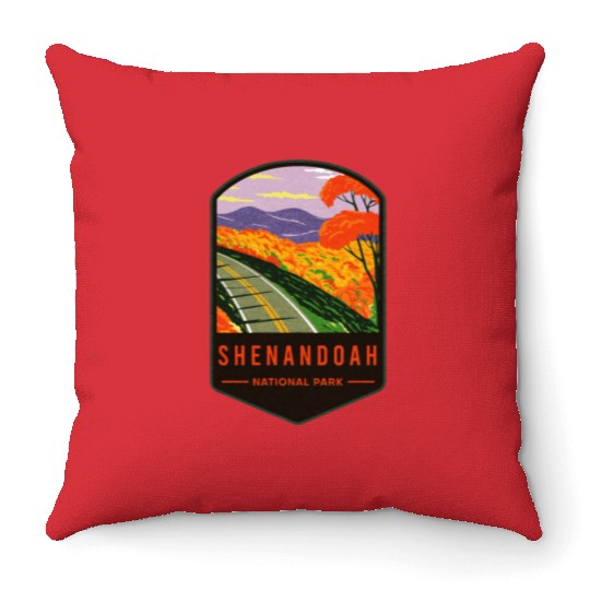 Shenandoah National Park Throw Pillows