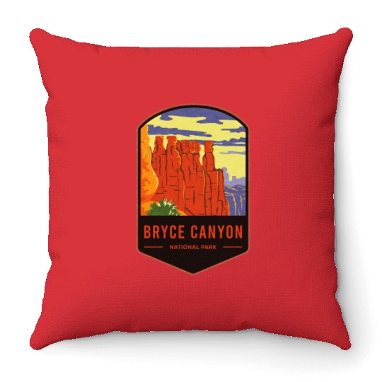 Bryce Canyon National Park Throw Pillows