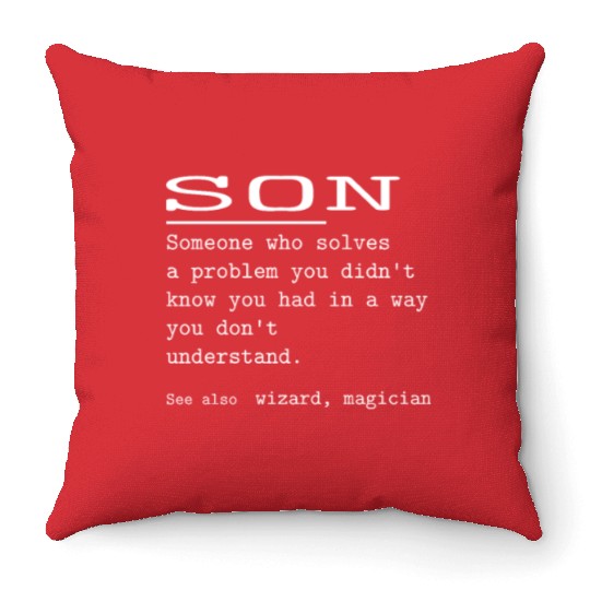 SON Throw Pillows