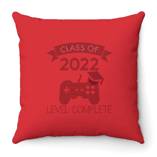 2022 HIGH SCHOOL LEVEL COMPLETE Throw Pillows