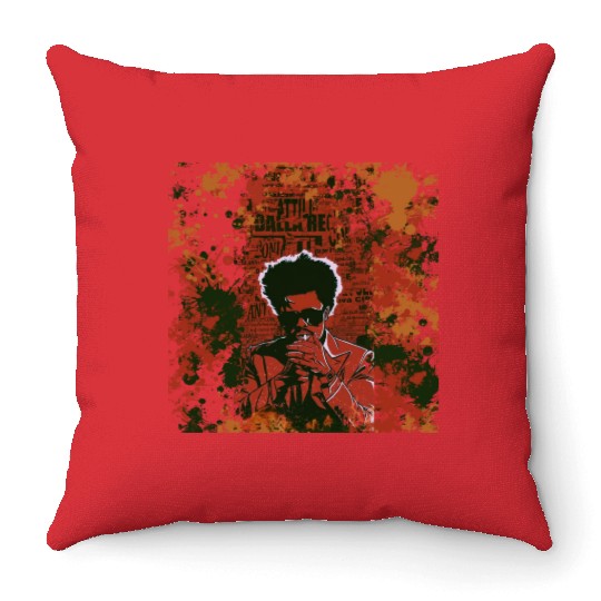 rap Throw Pillows
