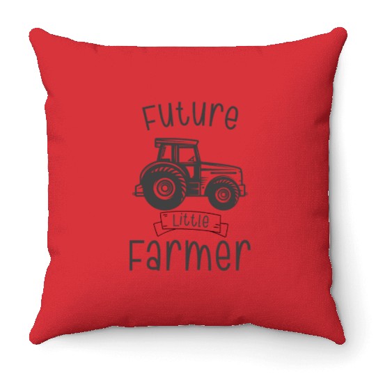 Future Little Farmer Throw Pillows