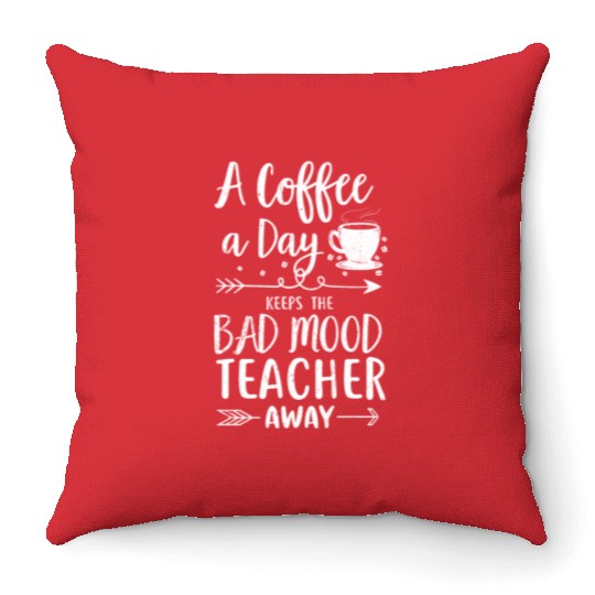 Teacher Throw Pillows High School Teacher Training