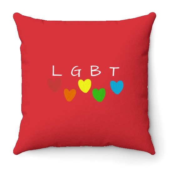 Culture Pride, perfect for LGBT community Throw Pillows