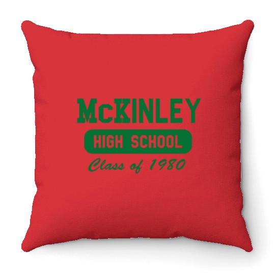 Mckinley High School Throw Pillows