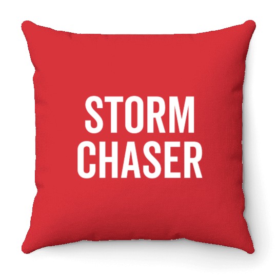 Storm Chaser Throw Pillows