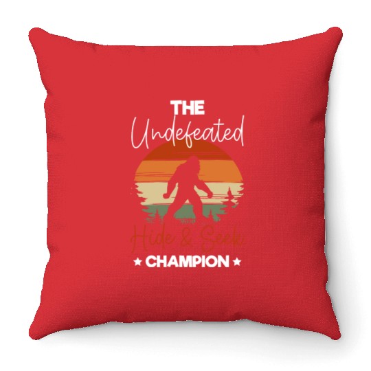 Evil Scary Little Sister Sister Throw Pillows