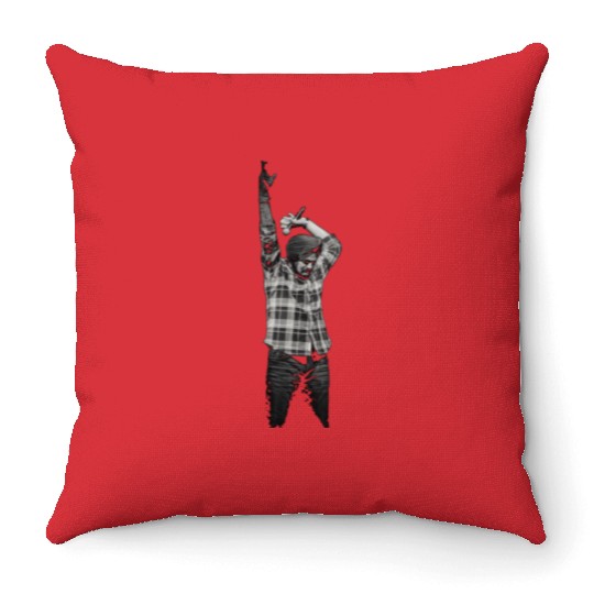 Sidhu moose wala Throw Pillows