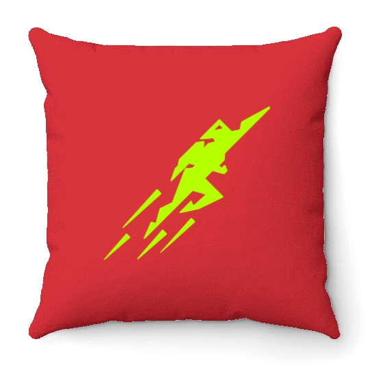 Rocket Man Throw Pillows