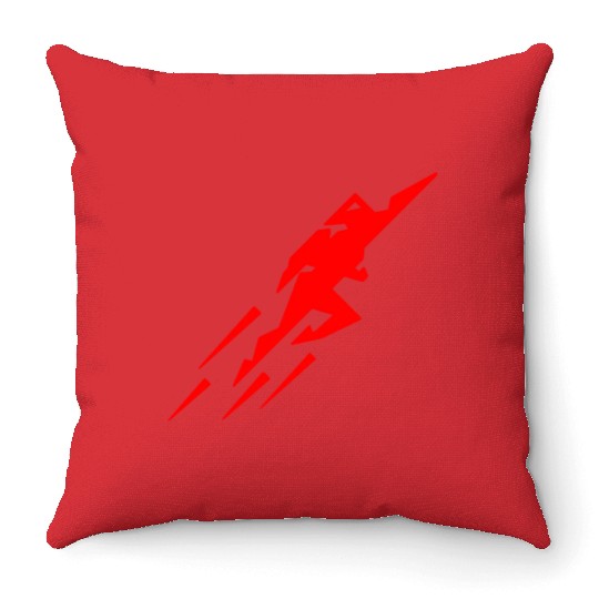 Rocket Man Throw Pillows