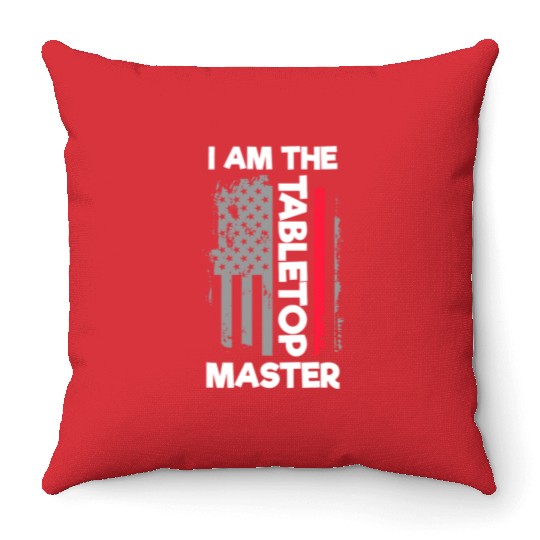Board Game Parlor Game Throw Pillows