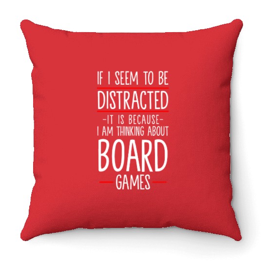 Board Game Game Parlor Game Throw Pillows