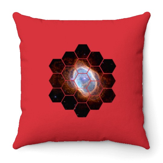 James Webb Space Telescope Southern Ring Nebula Throw Pillows