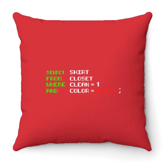 Software Engineers Funny Joke Programming Coding Throw Pillows