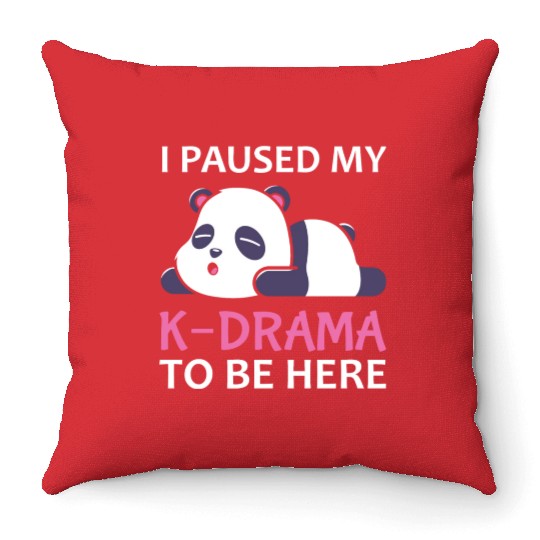 k-drama, k pop music, korean pop music Throw Pillows