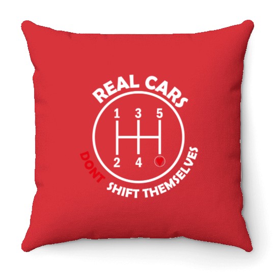 Definition Car Guy Mechnaic Throw Pillows