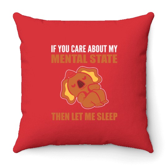 Let me Sleep Joker or Comedian Gift Throw Pillows