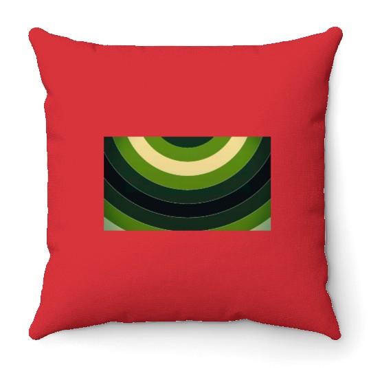 Colorful paint curves spinning with a spectrum Throw Pillows