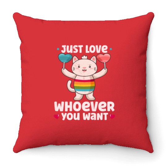 LGBTQ TRANSGENDER GAY LESBIAN FEMINISM FEMINIST Throw Pillows