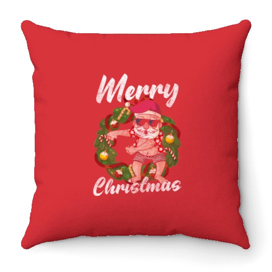 Winter Santa Claus Children Throw Pillows
