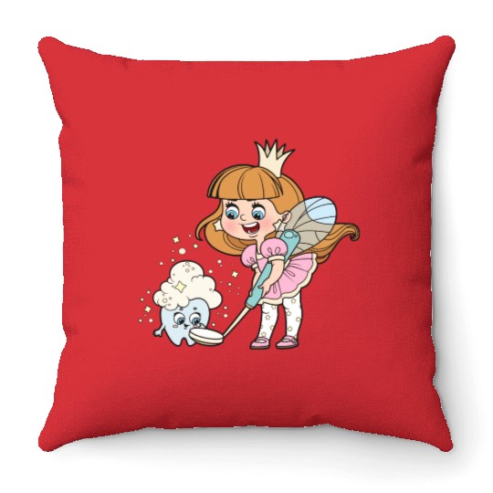 Tooth Fairy Throw Pillows