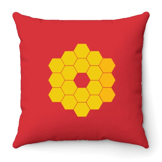 JWST James Webb Space Telescope Science Universe Throw Pillows