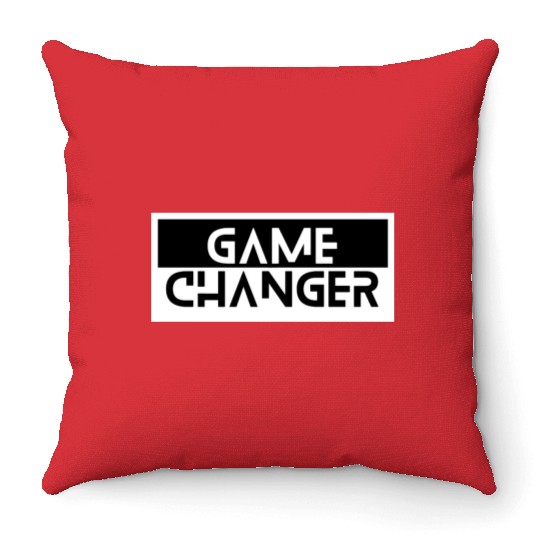 The Game Changer Throw Pillows