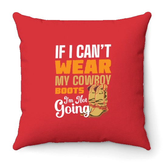 Cowboy Usa Bank Robbery Wild West Throw Pillows