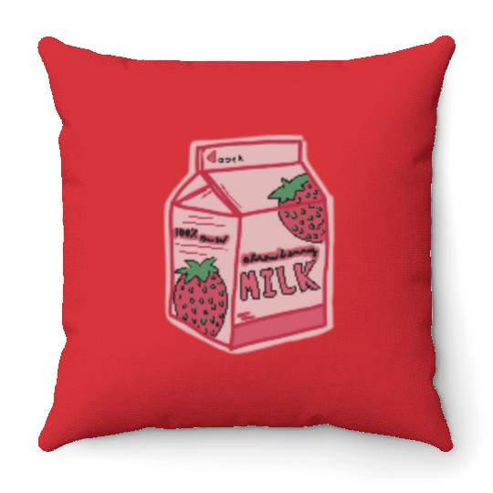 Strawberry Throw Pillows