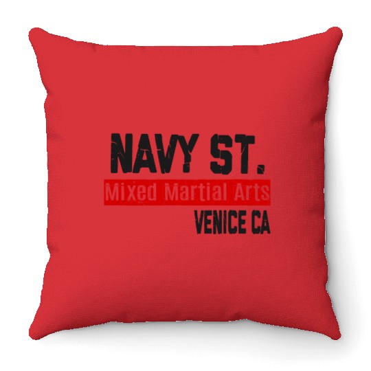 NAVY ST. Throw Pillows
