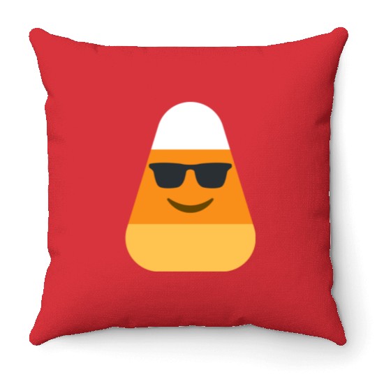 Cool Candy Corn Halloween Costume Throw Pillows