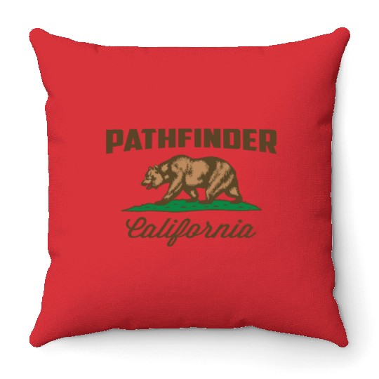 Adventist Pathfinder California Throw Pillows
