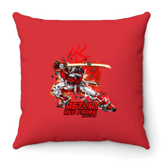 ASTRAY RED FRAME GUNDAM Throw Pillows