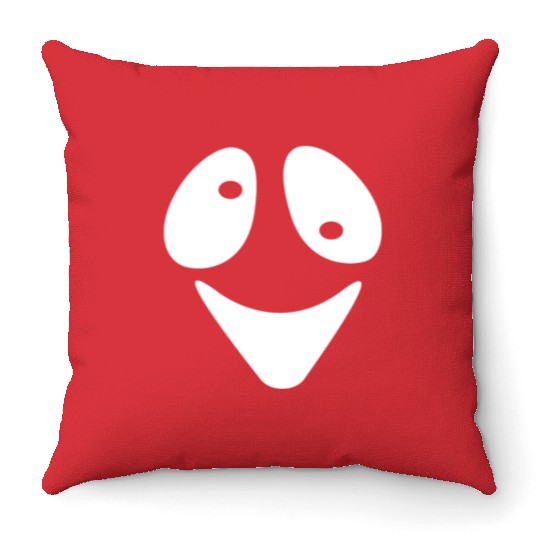 Halloween Scary Ghost Face Costume Throw Pillows