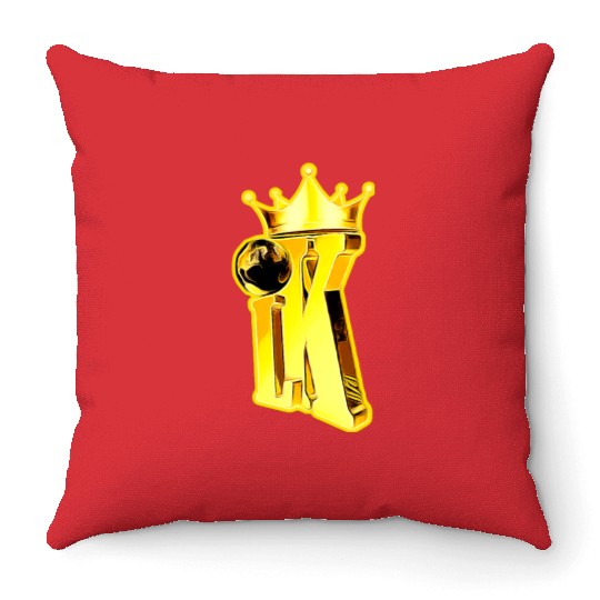 Latin Kings inspired "K is for King" Designs Throw Pillows