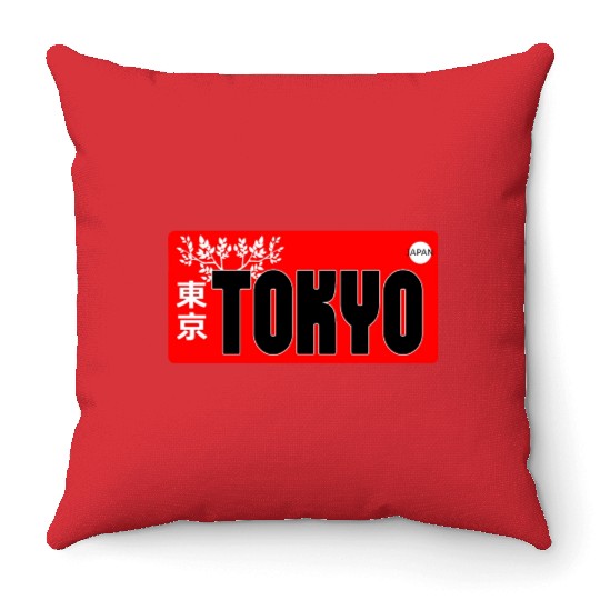 Tokyo Throw Pillows