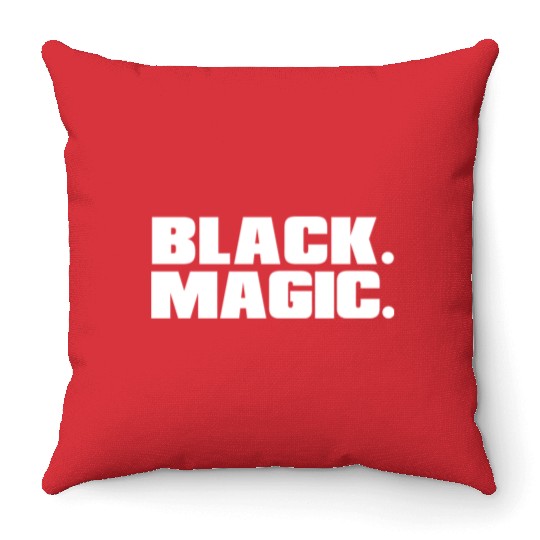 black magic 05 Throw Pillows