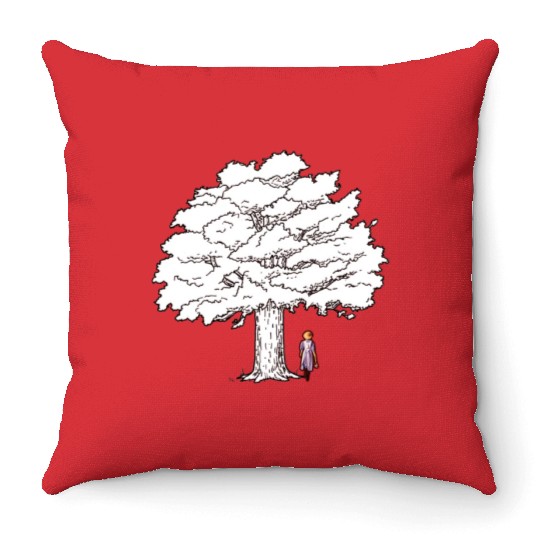 Anne of Green Gables kindred Throw Pillows