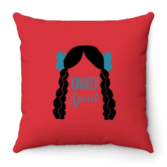 Anne Of Green Gables, Diana Kindred Throw Pillows