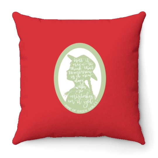 Anne of Green Gables Quote Throw Pillows