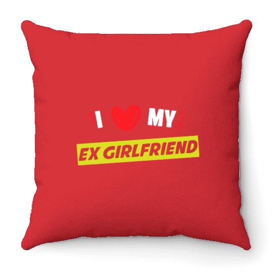 I Love My Ex-Girlfriend, Love memories, Valentine Throw Pillows